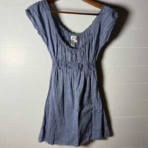 MSSP Mini Blue Chambray Women's Dress Size Small